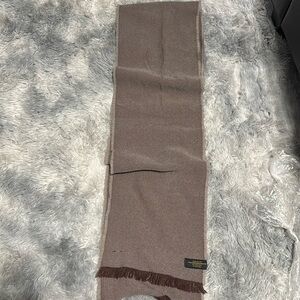 Alex & Ani Gabriel Scarf - Brown 100% Italian Wool USA Made